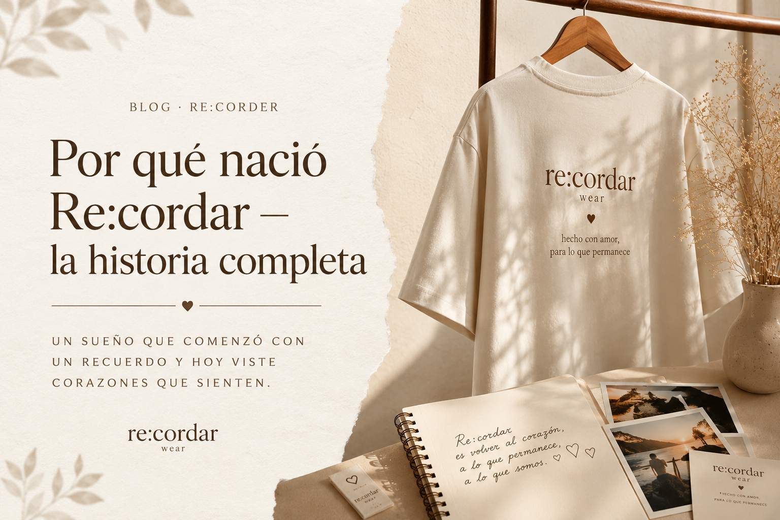 Por qué nació Re:cordar — la historia completa