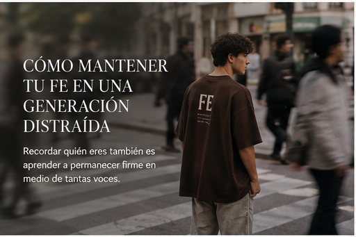 Cómo mantener tu fe en una generación distraída